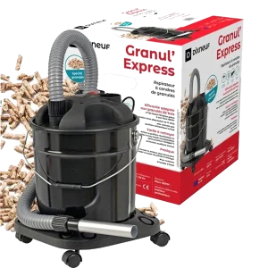 Aspirateur à cendres pour poêle à granulés Granul’Express